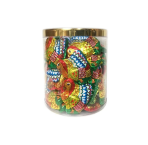 Madelaine Milk Solid Chocolate Mini Turkey Tub 40ct